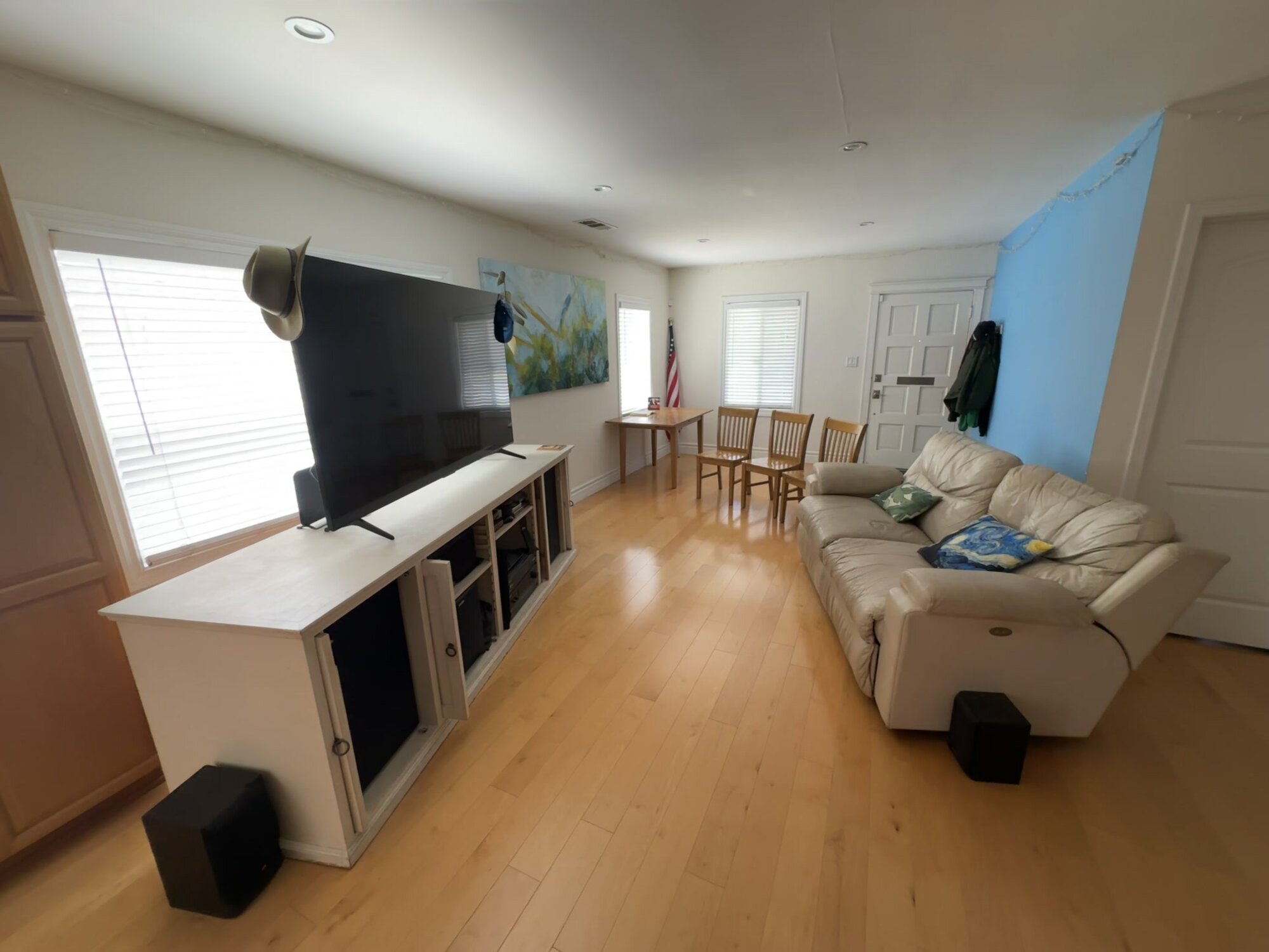 The living room where we gather on Sundays